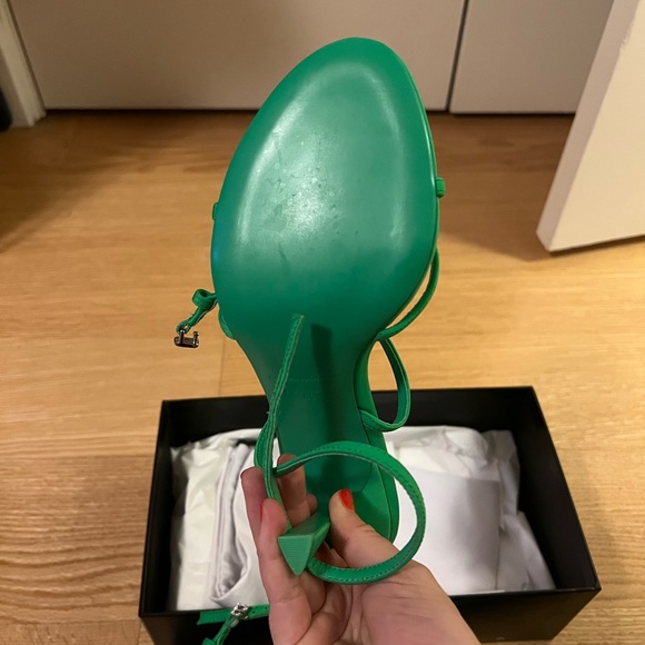 Alexander Wang Dahlia 85 neon Kelly green 39 - Picture 4 of 4